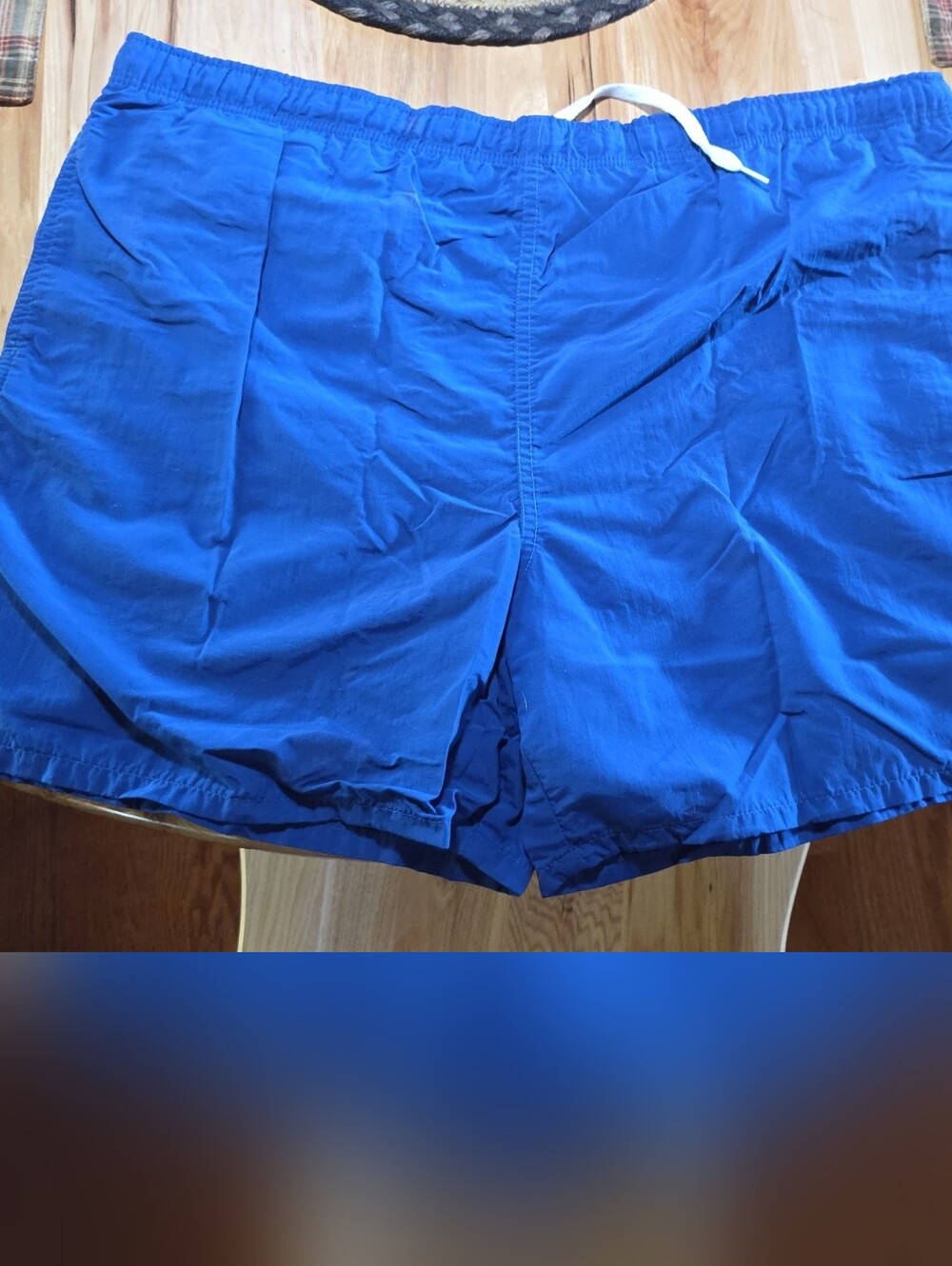 Lands' End Royal Blue Athletic Swim Shorts